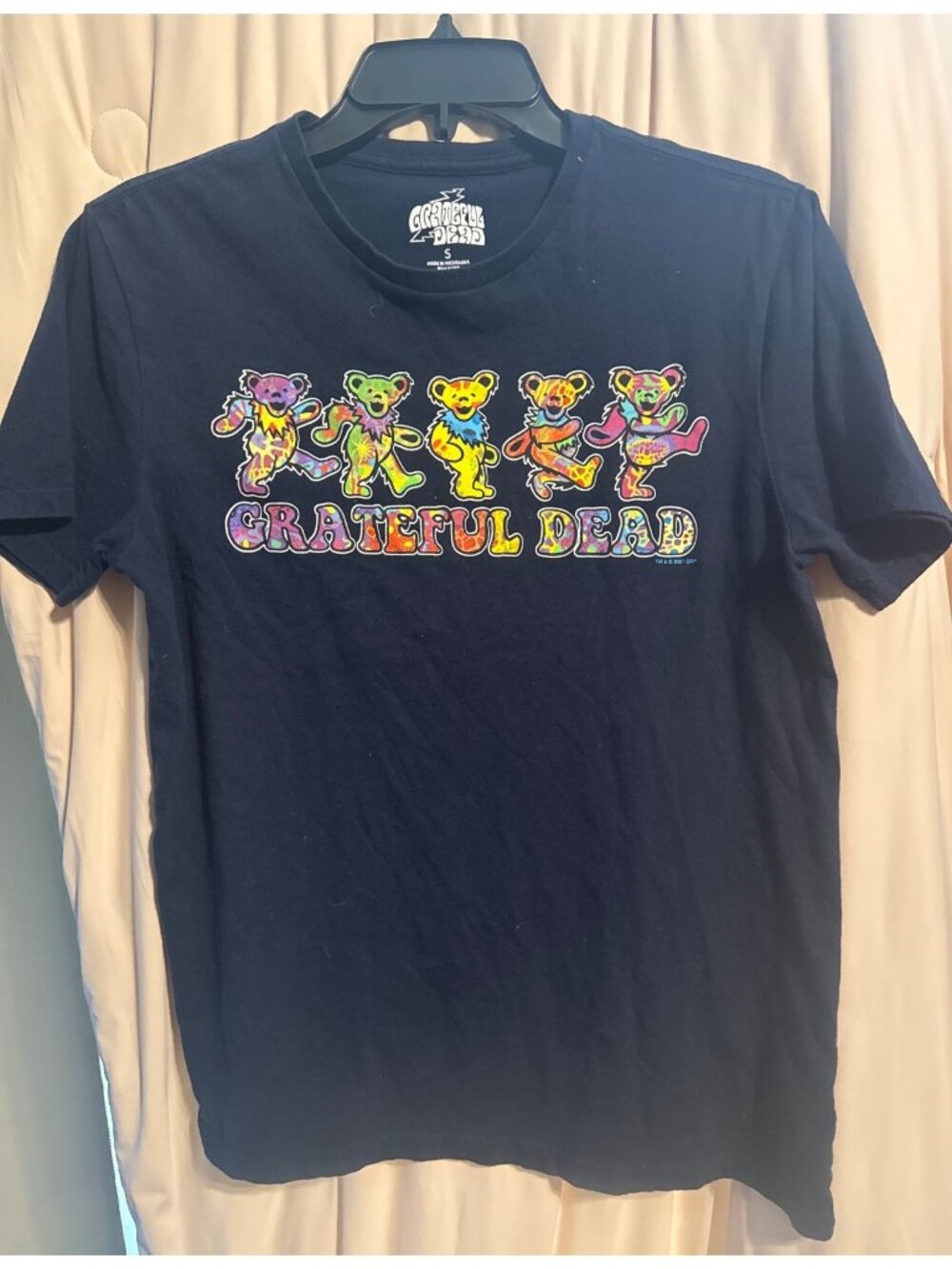 Grateful Dead Jerry Garcia Dancing Bears T-Shirt Small